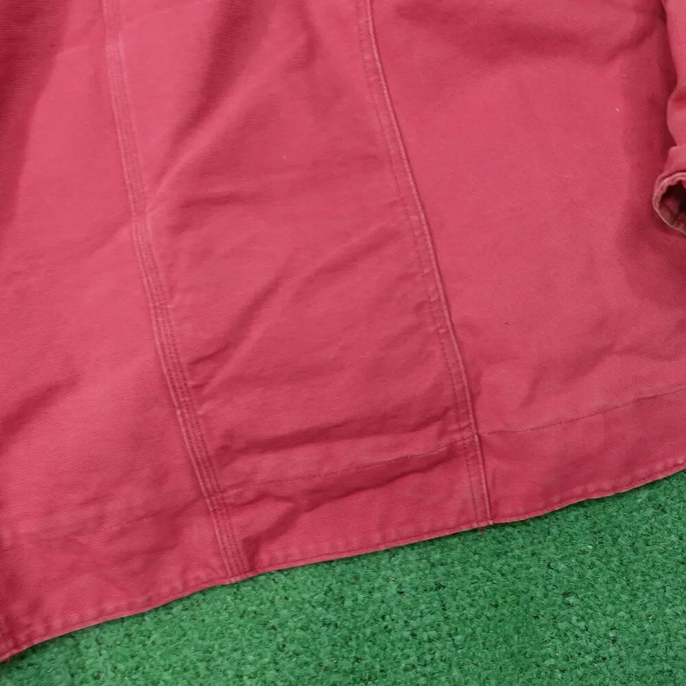 CARHARTT SIERRA JACKET SHERPA LINED HOODED RED WOMENS 2XL (20) WJ141 624 RED‎